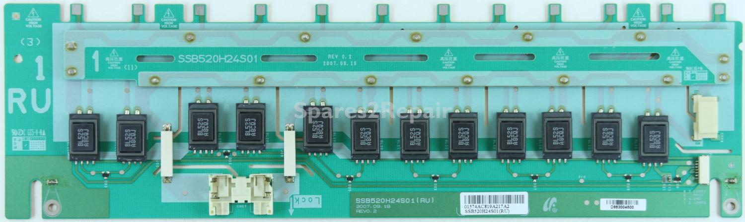 Sony KDL-52V4000 - RU Inverter - SSB520H24S01 Rev 0.2 - LJ97-01574A