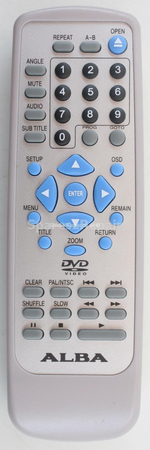 Alba SJ-51A Remote Control (Original)