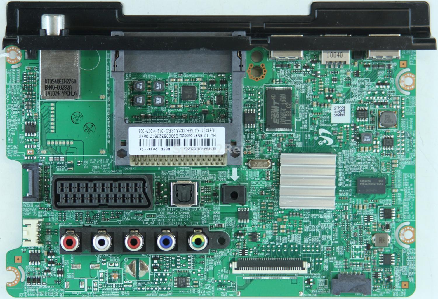 Samsung T31D310EW - Main AV - BN94-08002Q - BN41-02098B - HIGH_NT14L_2098B_EU_MIDDLE