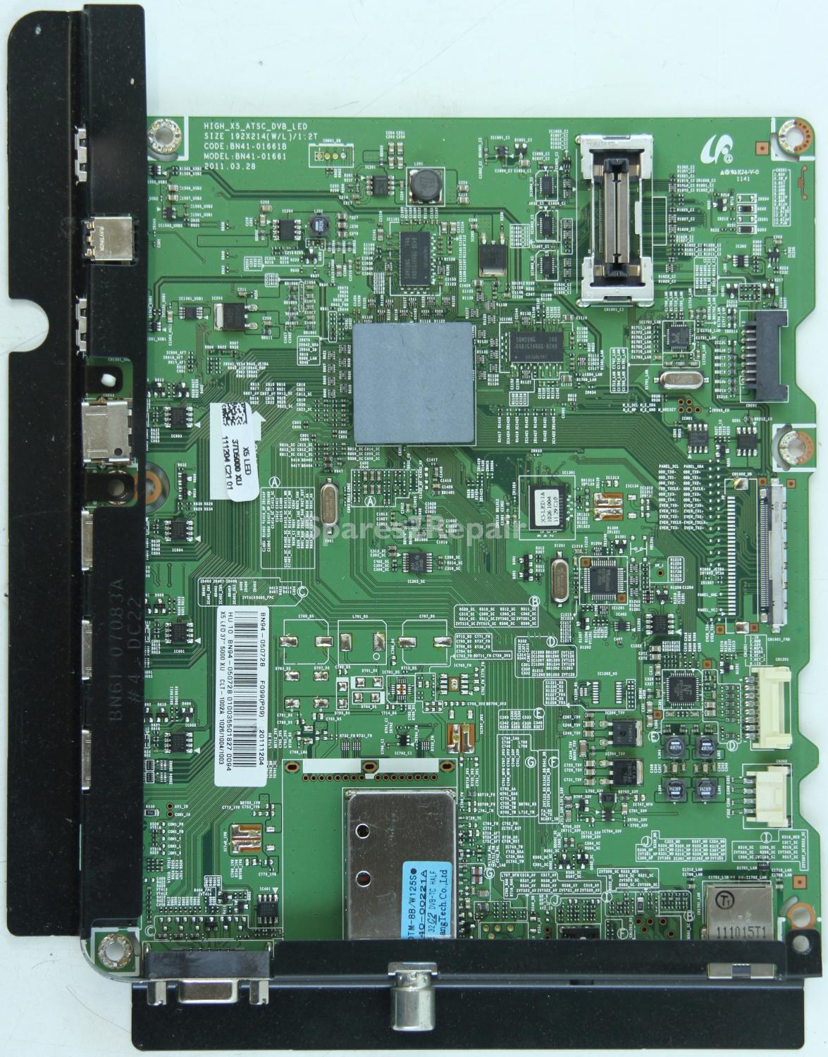 Samsung UE37D5000PW - Main AV - BN94-05072B - BN41-01661B - HIGH_X5_ATSC_DVB_LED