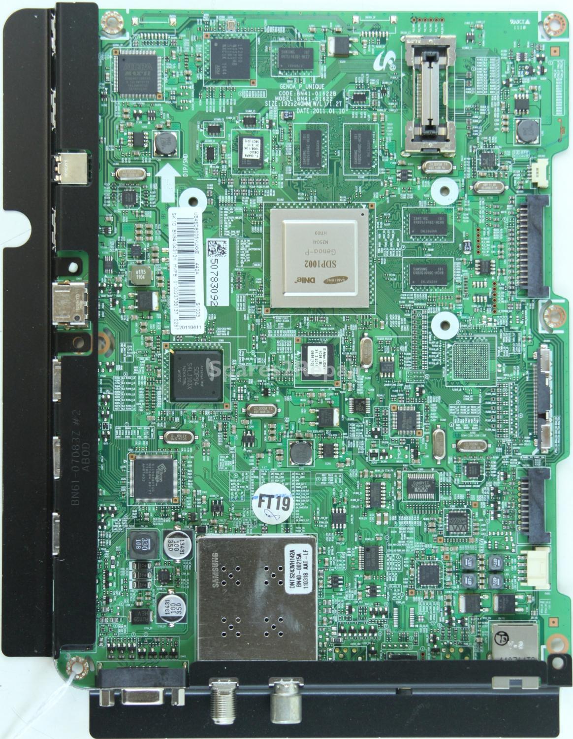 Samsung UE46D8000 - Main AV - BN94-04313H - BN41-01622B - GENOA_P_UNIQUE