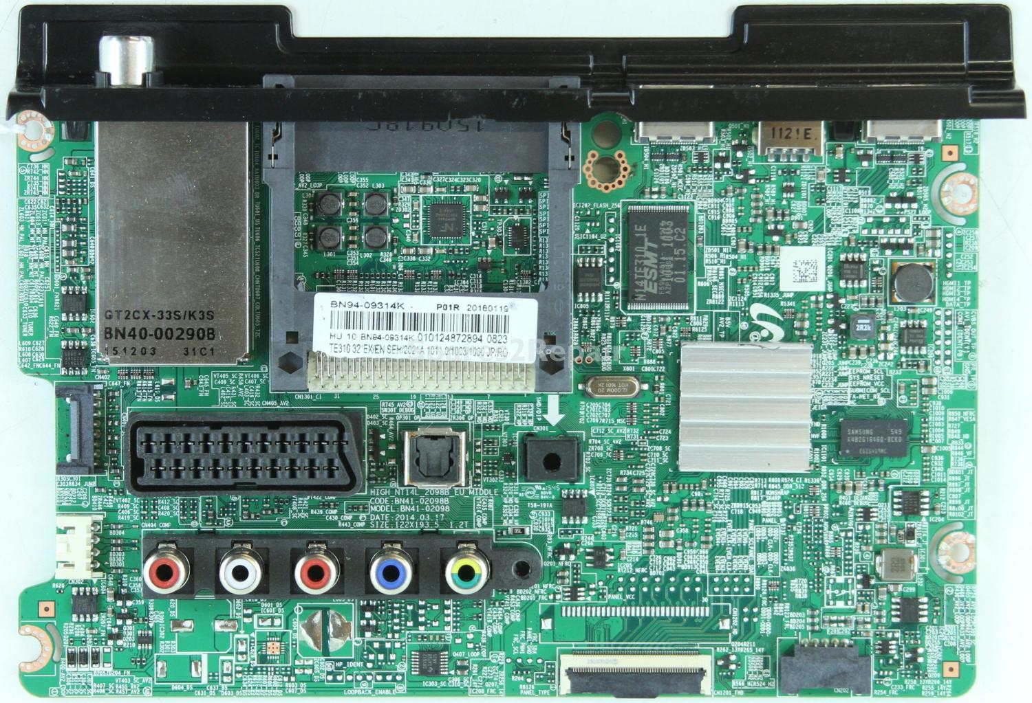 Samsung T32E310EX - Main AV - BN94-09314K - BN41-02098B - HIGH_NT14L_2098B_EU_MIDDLE