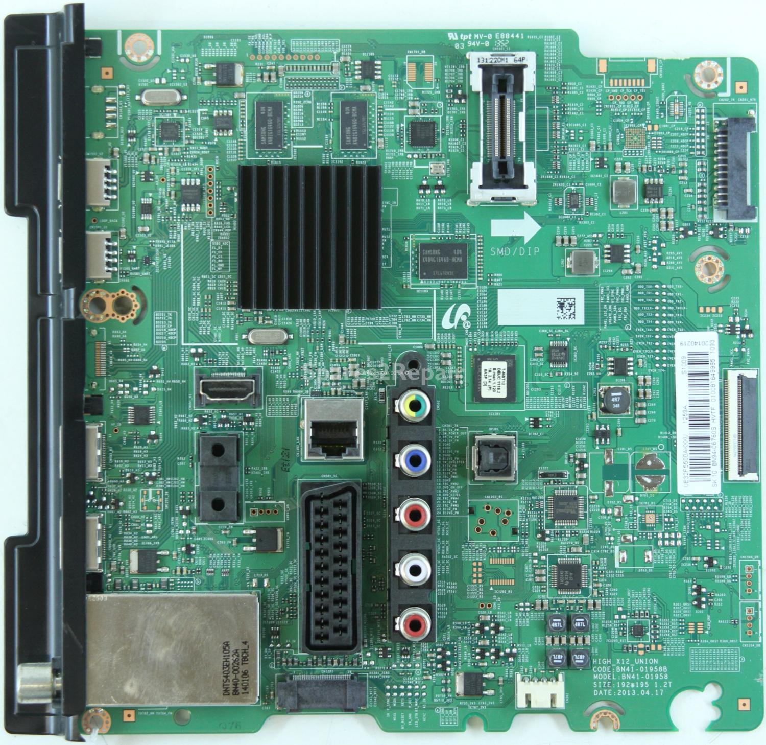 Samsung UE32F5500AK - Main AV - BN94-06760S - BN41-01958B - HIGH_X12_UNION