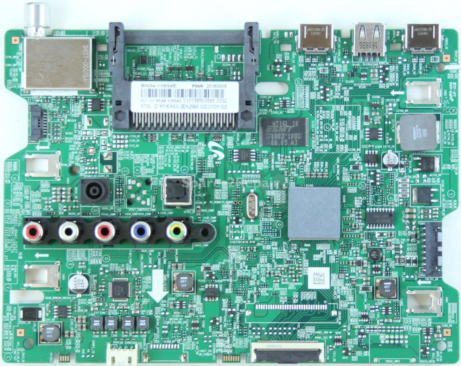 Samsung UE32K5100AK - Main AV - BN94-10854E - BN41-02527A - NT16L