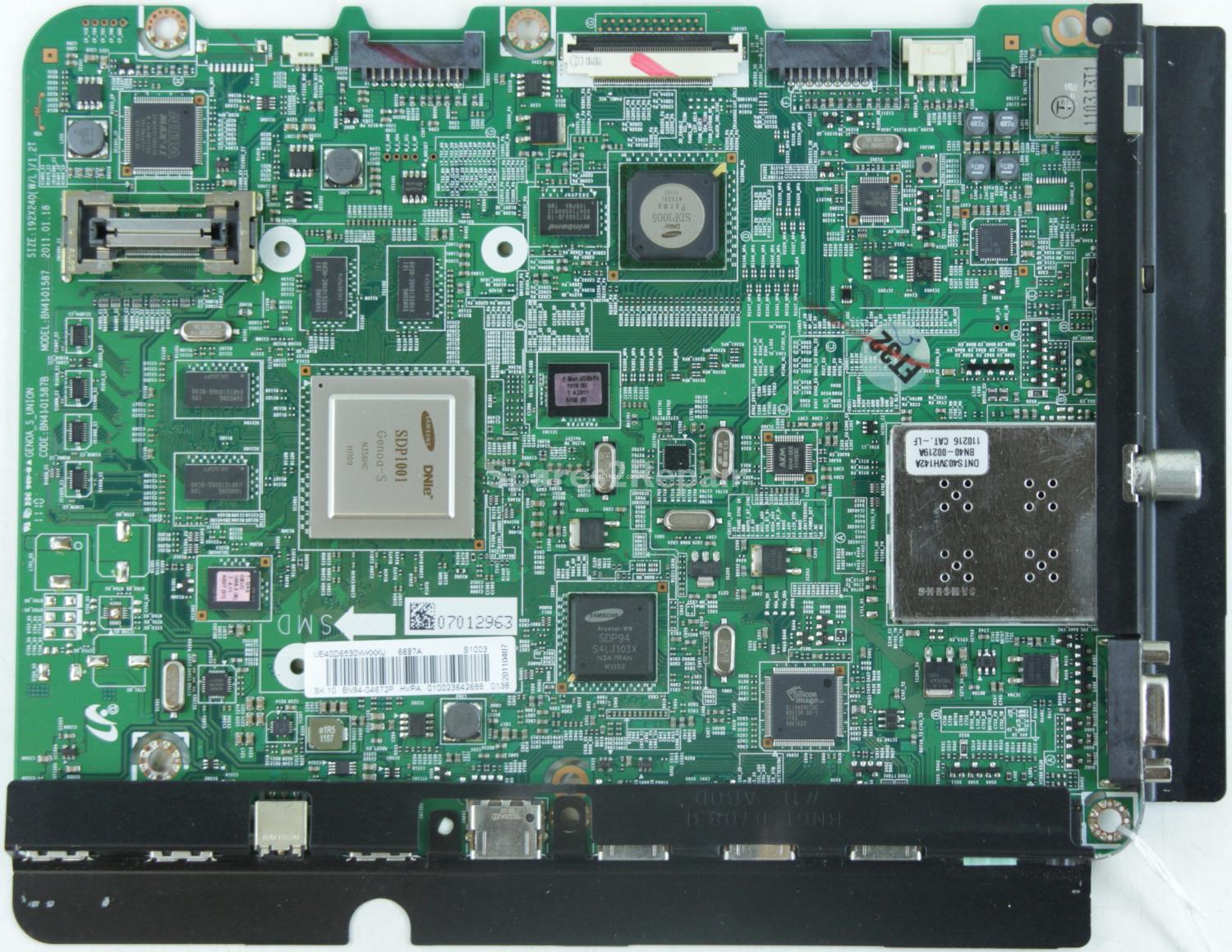 Samsung UE40D6530WK - Main AV - BN94-04672P - BN41-01587B - GENOA_S_UNION
