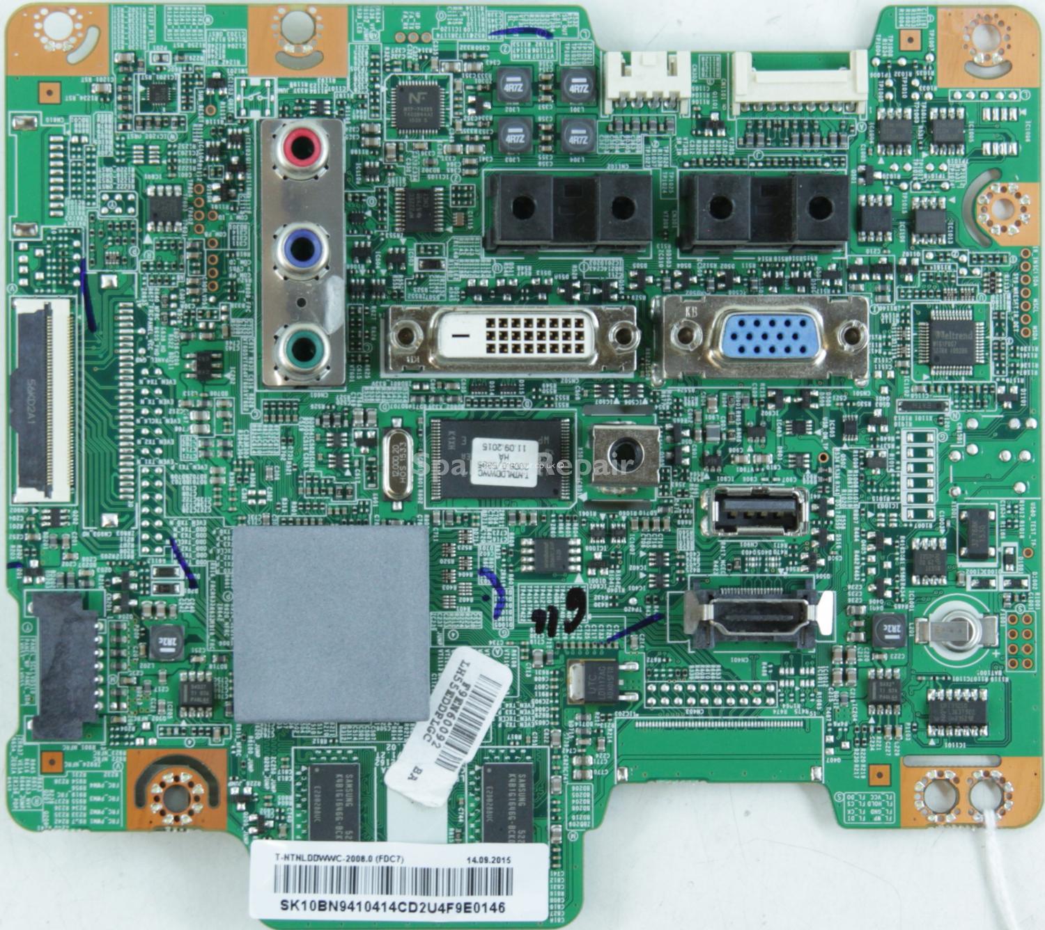 Samsung LH55EDDPLGC - Main AV - BN94-10414C - BN41-02162A - LFD-EDD_NT13