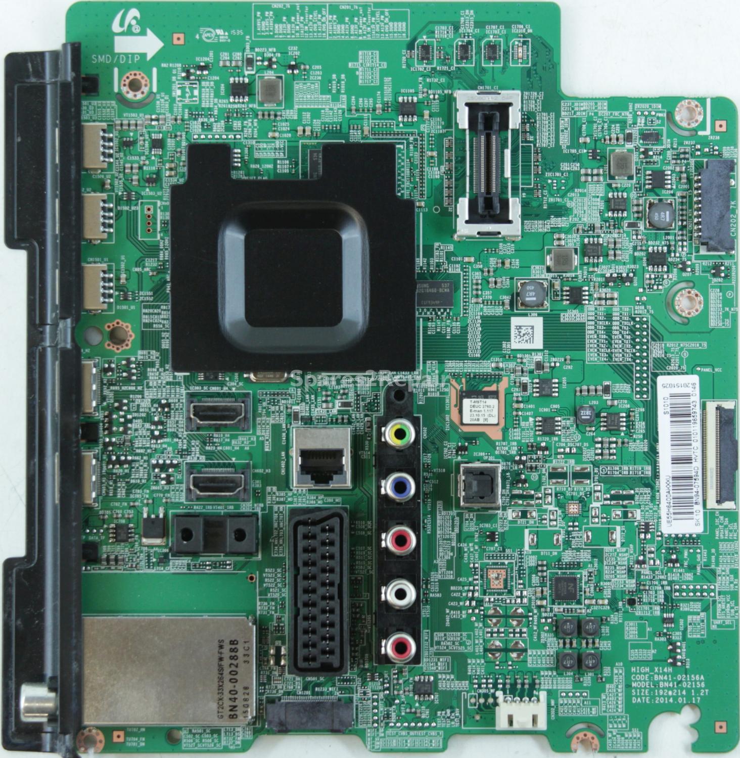 Samsung UE55H6400 - Main AV - BN94-07594D - BN41-02156A - HIGH_X14H