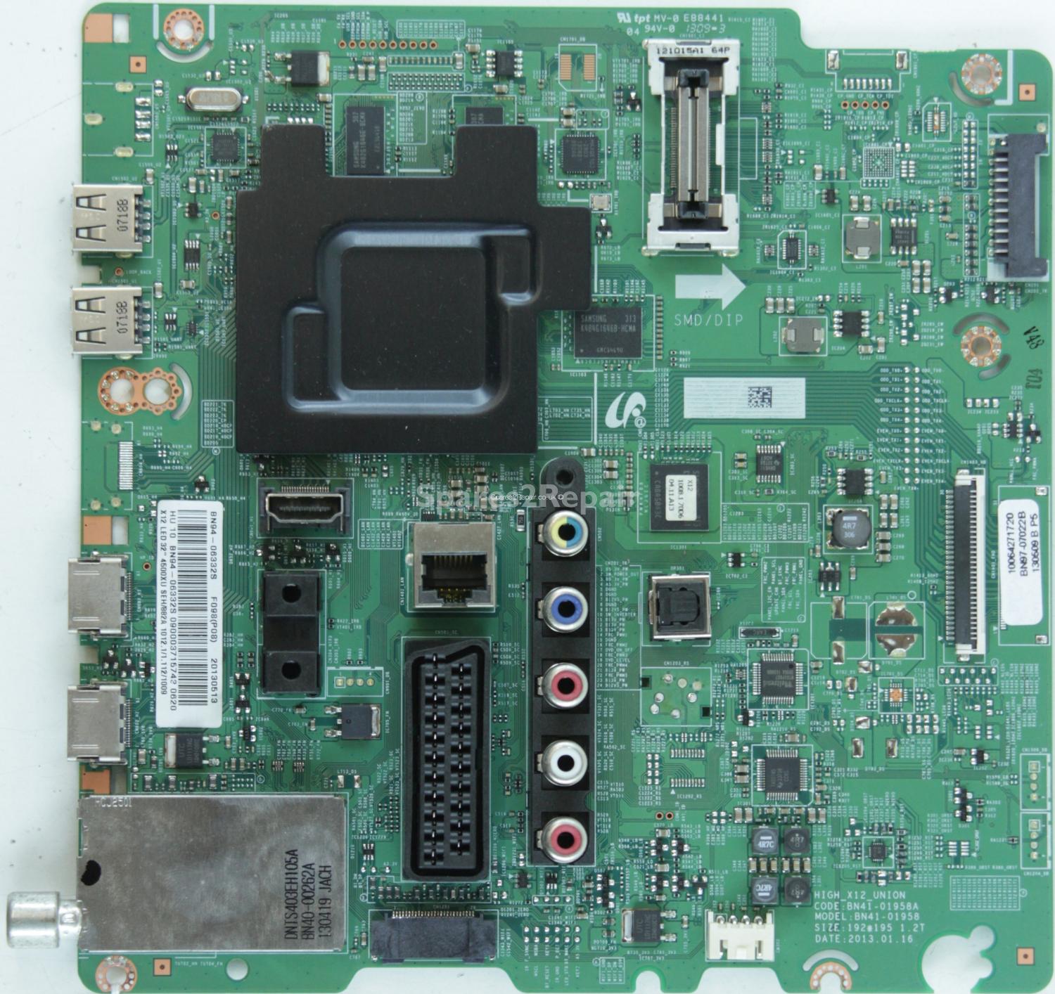 Samsung UE32F4500AK - Main AV - BN94-06332S - BN97-07022B - BN41-01958A - HIGH_X12_UNION