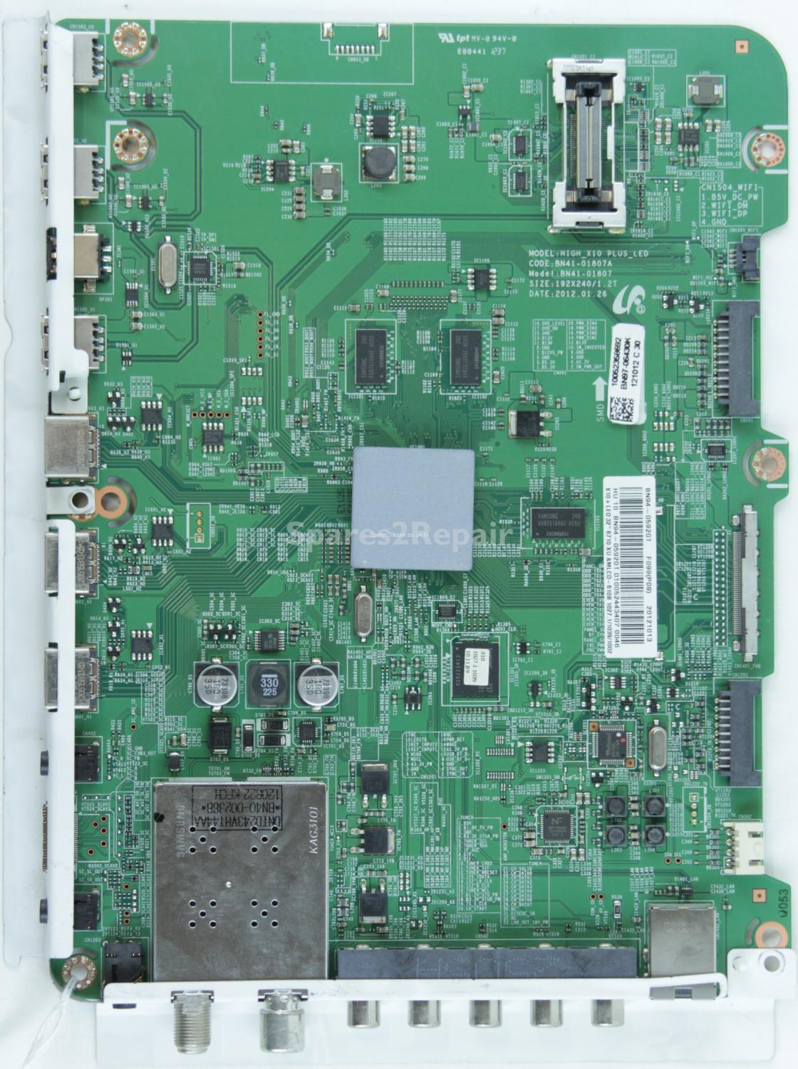 Samsung UE32ES6710 - Main AV - BN94-05920T - BN97-06430K - BN41-01807A - HIGH_X10 PLUS_LED