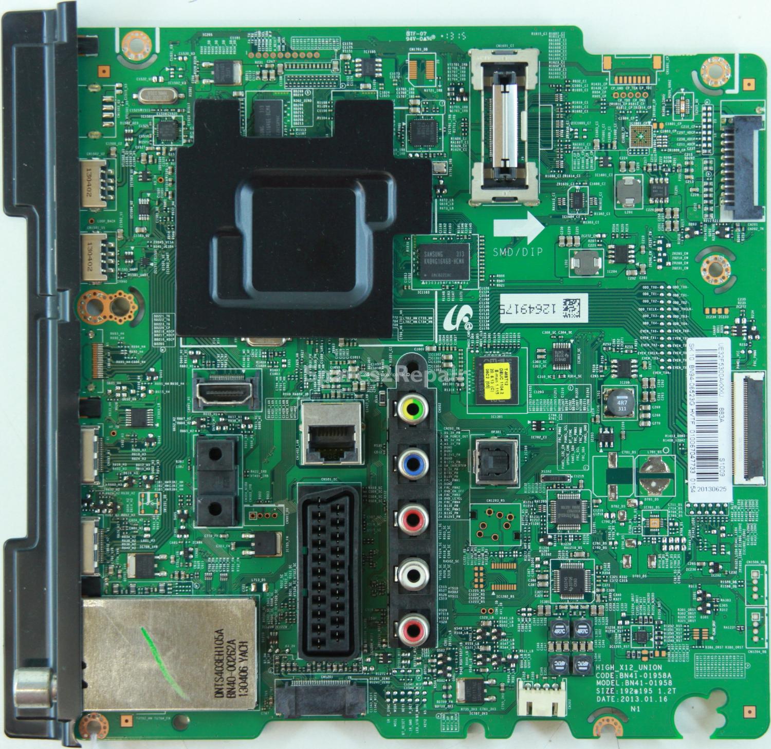Samsung UE32F5300AK - Main AV - BN94-06523G - BN41-01958A - HIGH_X12_UNION