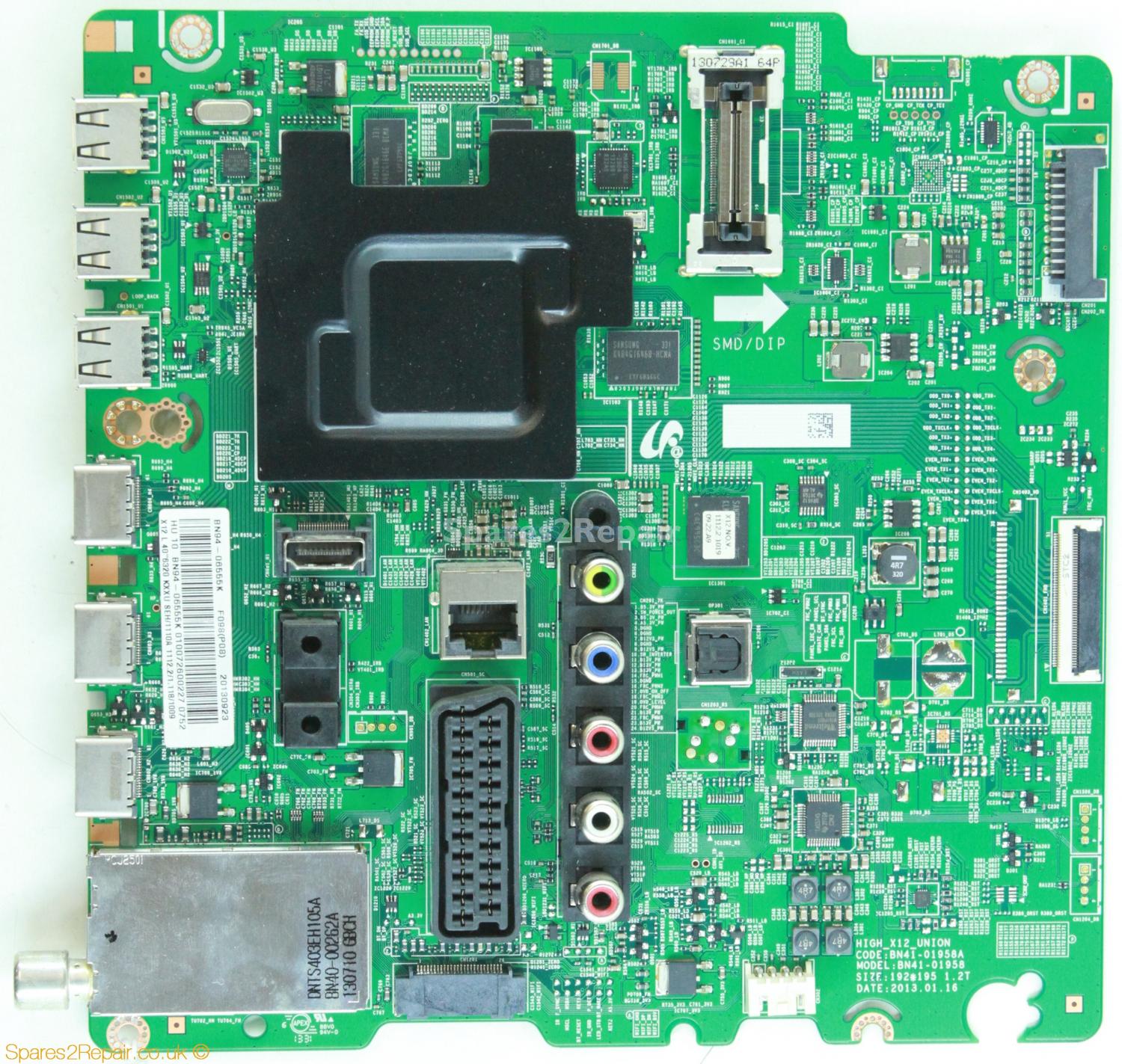 Samsung UE40F6320AK - Main AV - BN94-06555K - BN41-01958A - HIGH_X12_UNION