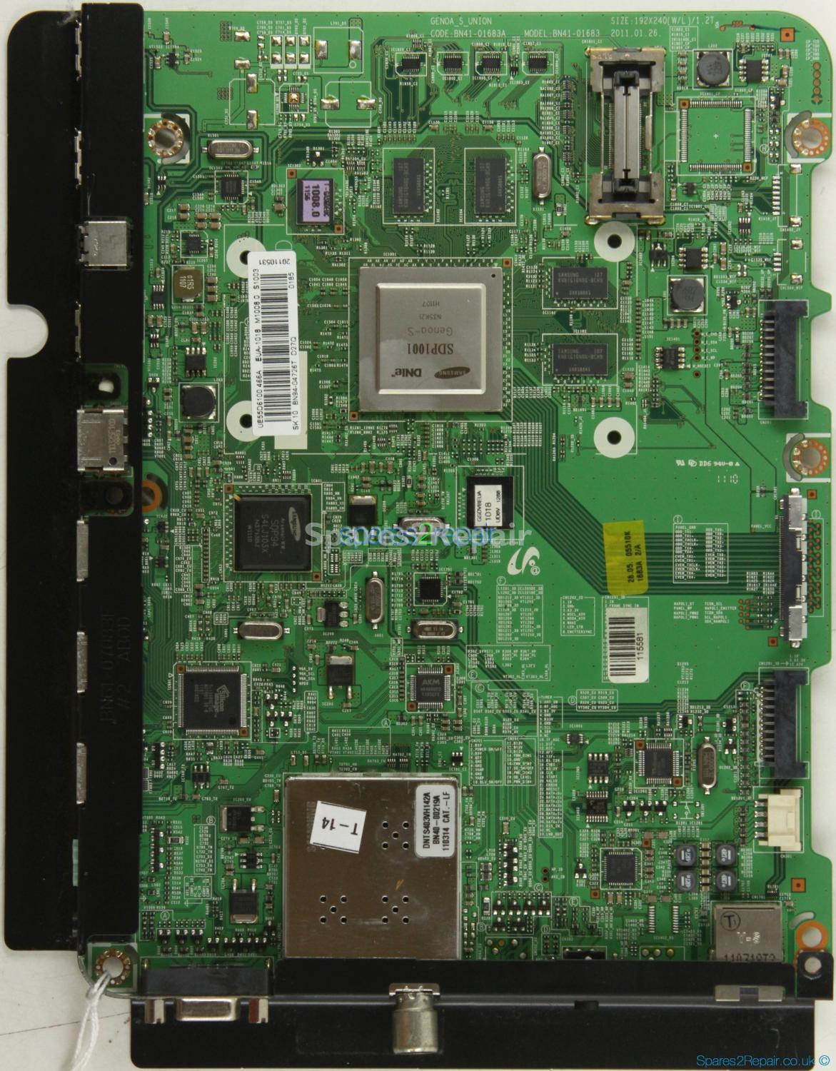 Samsung UE55D6100 - Main AV - BN97-05510K - BN94-04726T - BN41-01683A - GENOA_S_UNION