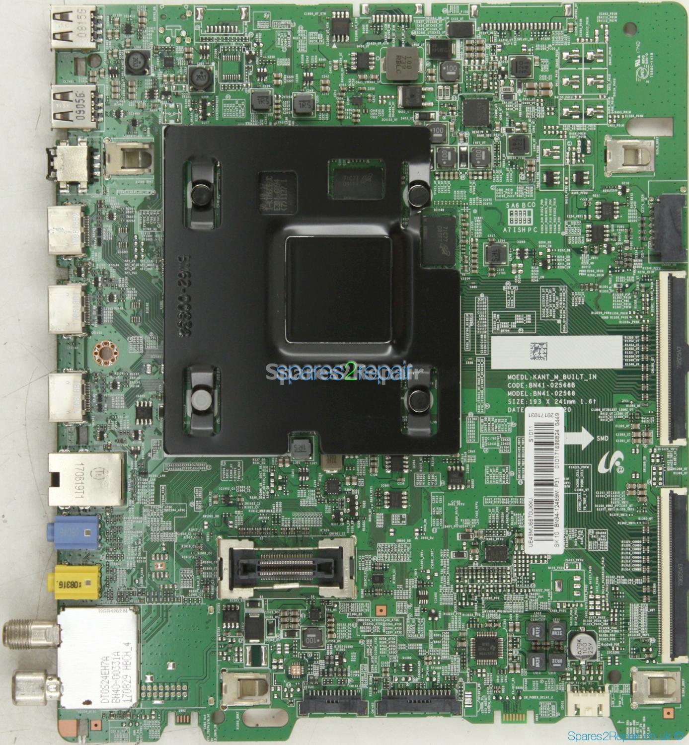 Samsung UE49MU6670U - Main AV - BN94-12469M - BN41-02568B - KANT_M_BUILT_IN