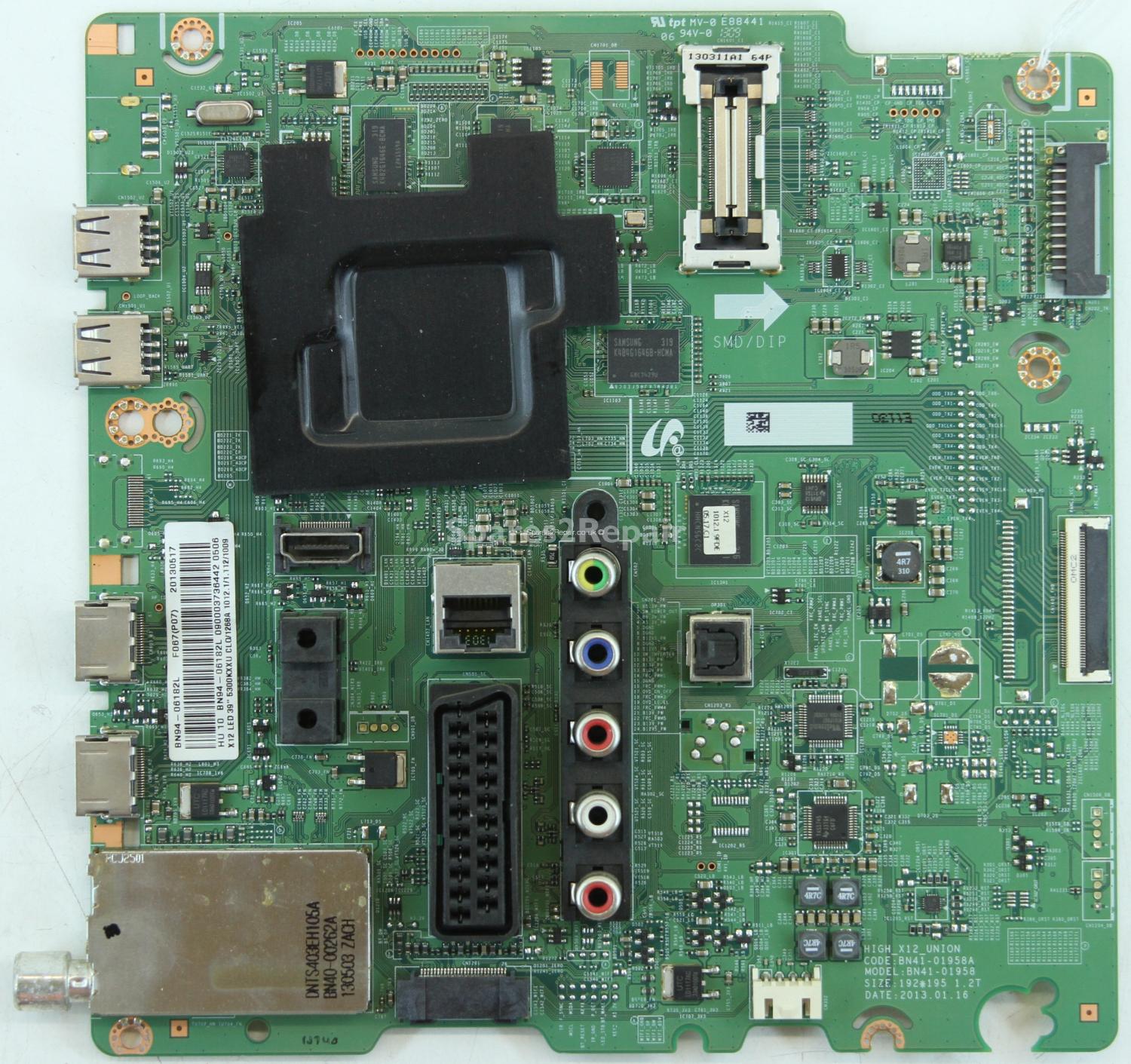 Samsung UE39F5300AK - Main AV - BN41-01958A - BN94-06182L