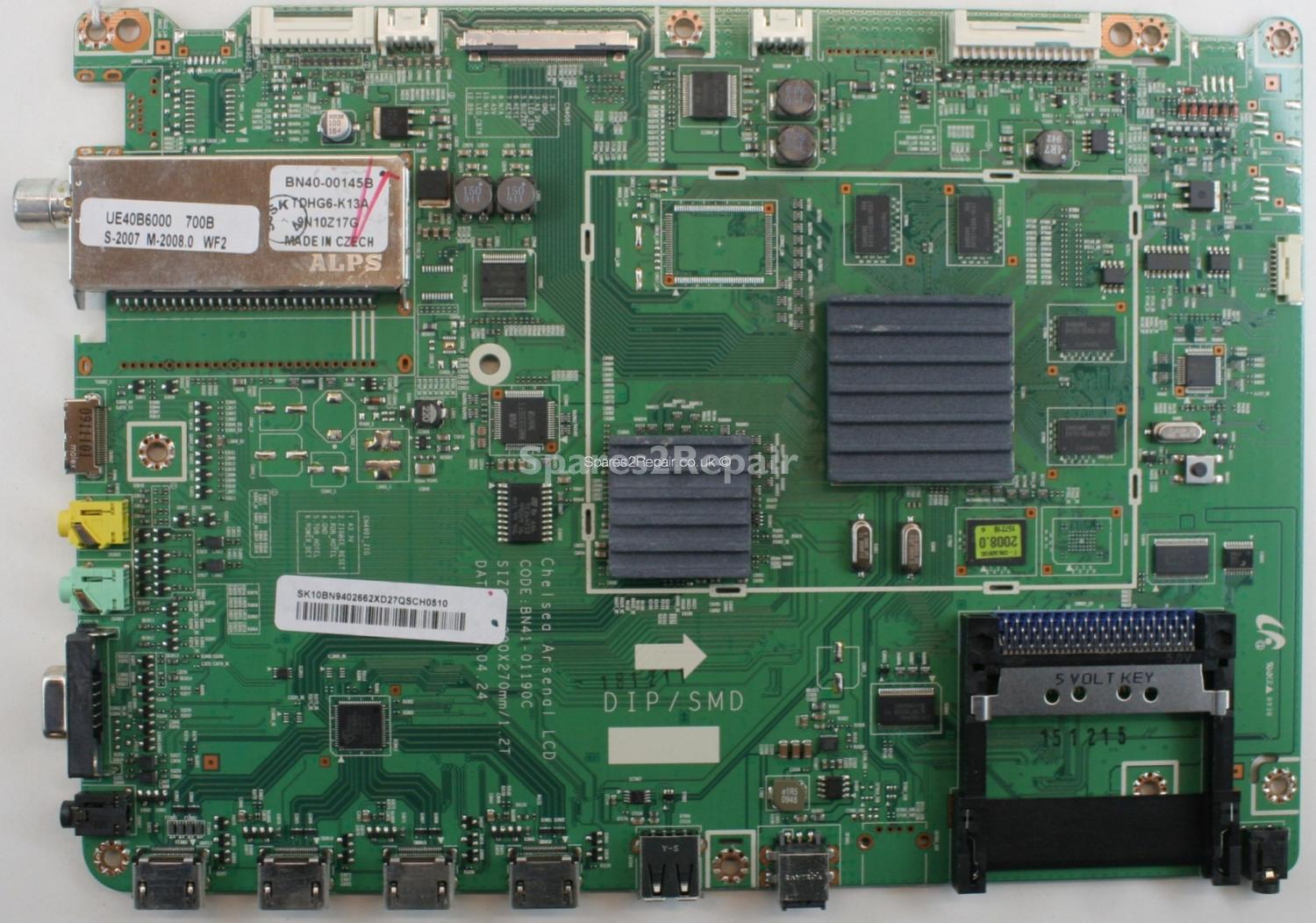 Samsung UE40B6000BW - Main AV - BN94-02662X - BN41-01190C - CHELSEA ARSENAL LCD