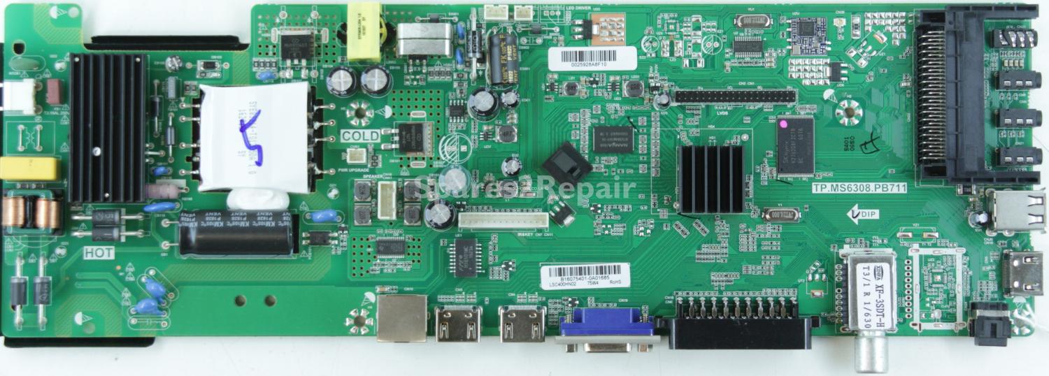 Sharp LC-40FE6351K - Main AV - TP.MS6308.PB711 - B16075401 - LSC400HN02 - 15W-3 CVTE