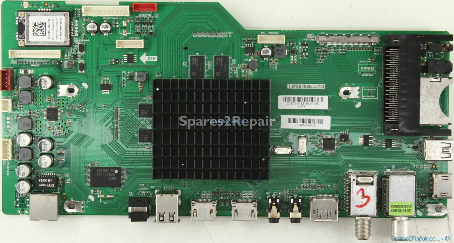 Sharp LC-65CUG8052K - Main AV - Z18030043 - T.MS6488E.U703