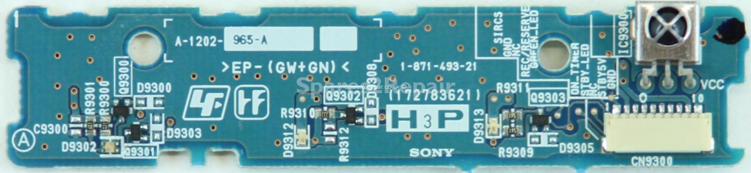 Sony KDL-26U2000 - IR - 1-871-493-21 - 172783621 - A-1202-965-A
