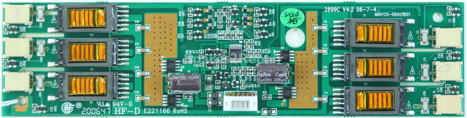 Technika LCD20DVD-106 - Inverter - 2899C V4.2 - MINV20-08AU1B01