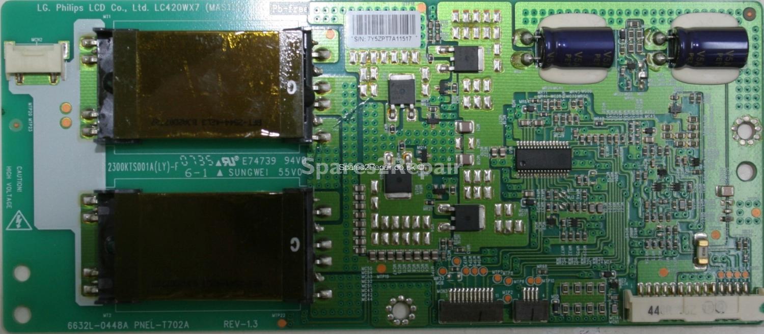 Technika LCD-42-207 - Inverter - 6632L-0448A PNEL-T703A REV-1.3 MASTER