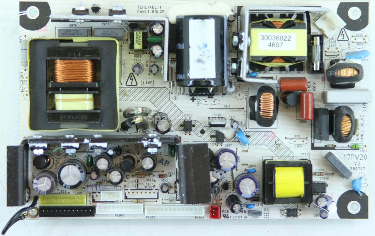 Technika LCD37-909 - PSU - 20382963 - 17PW20.1 V2 - 260707