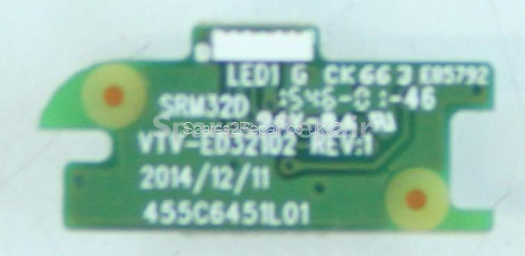 Toshiba 32E2533D - LED - VTV-ED32102 - REV:1 - 455C6451L01 - SRM32D