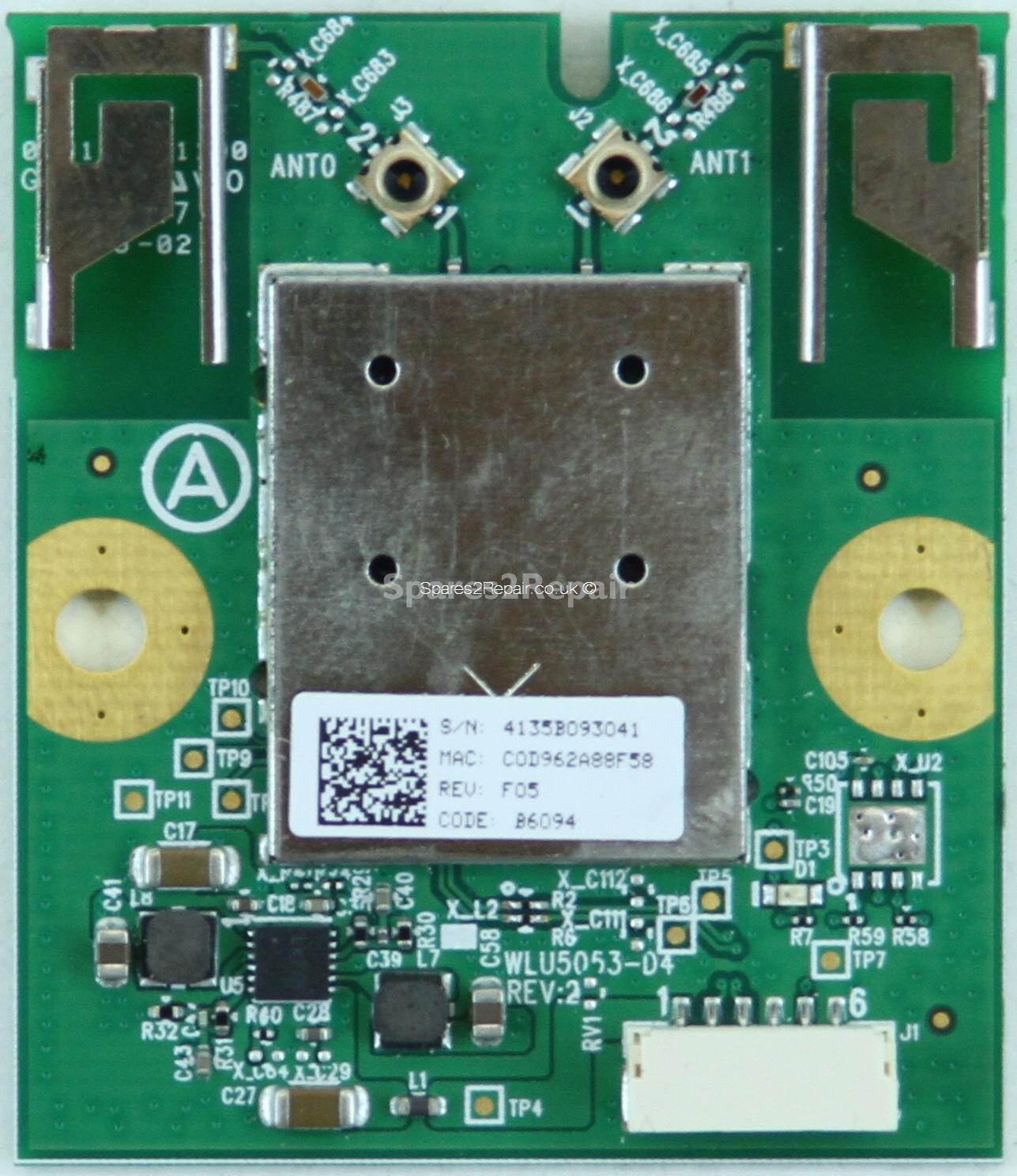 Toshiba 50L4333DG - WLAN Module - WLU5053-D4 - REV:2 - B6094 - REV: F05