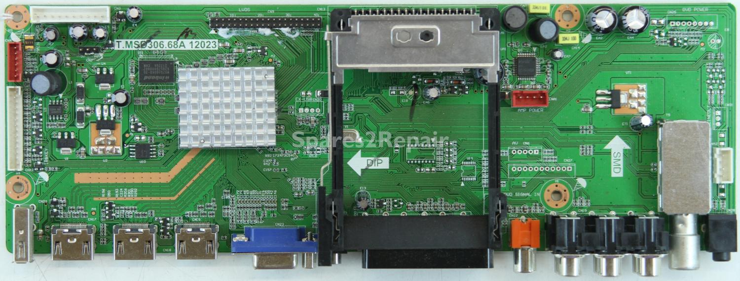 Unknown 40 Inch - Main AV - T.MSD306.68A 12023 - 890-M00-00E02 - V390HJ1-L02