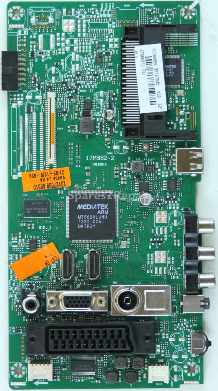 Unknown 32 Inch - Main AV - 17MB82-2 - 19122012 - 23127040 - 23127039