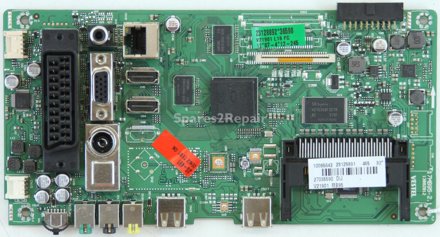 Vestel 32 Inch - Main AV - 23128891 - 17MB95-2.1 - 13082012